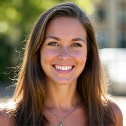 Porträt von Sara Huber, Outdoor-Fotografin und Social Media Managerin